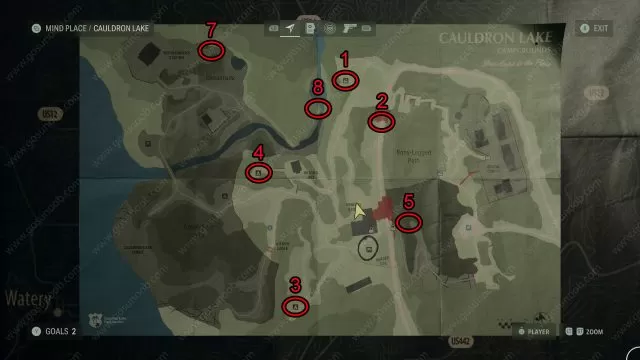 Cauldron Lake Lunch Box Locations AW2