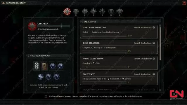 Complete Chapter 1 Diablo 4