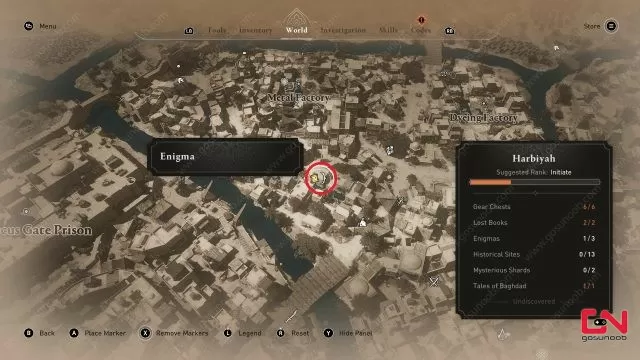 Left Behind AC Mirage Location Enigma