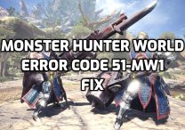 MHW Error Code 51-MW1 Fix