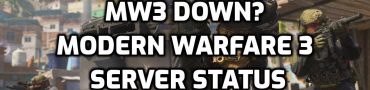 MW3 Down? Check Modern Warfare 3 Server Status