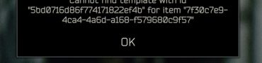 Tarkov Cannot Find Template With ID Error