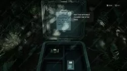 You've solved the Cauldron Lake Box Lock Combination and can now loot this Cult Stash in Alan Wake 2