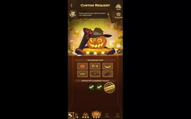 afk arena Peggy jack o lantern halloween