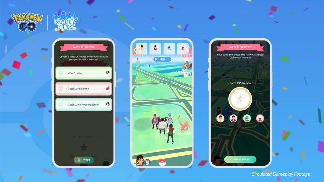 pokemon go complete 10 Party challenges in welcome party