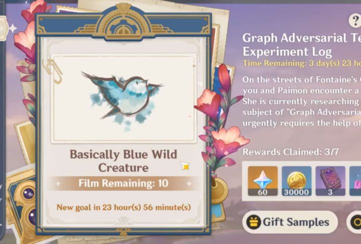 Basically Blue Wild Creature Genshin Impact