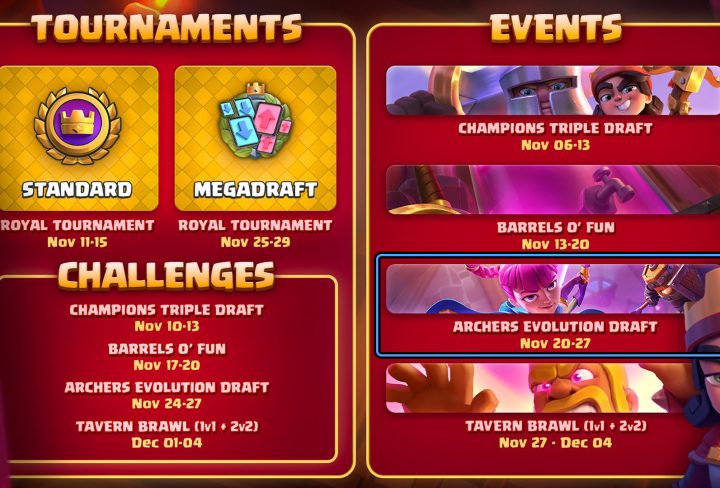 Best Archers Evolution Deck Clash Royale