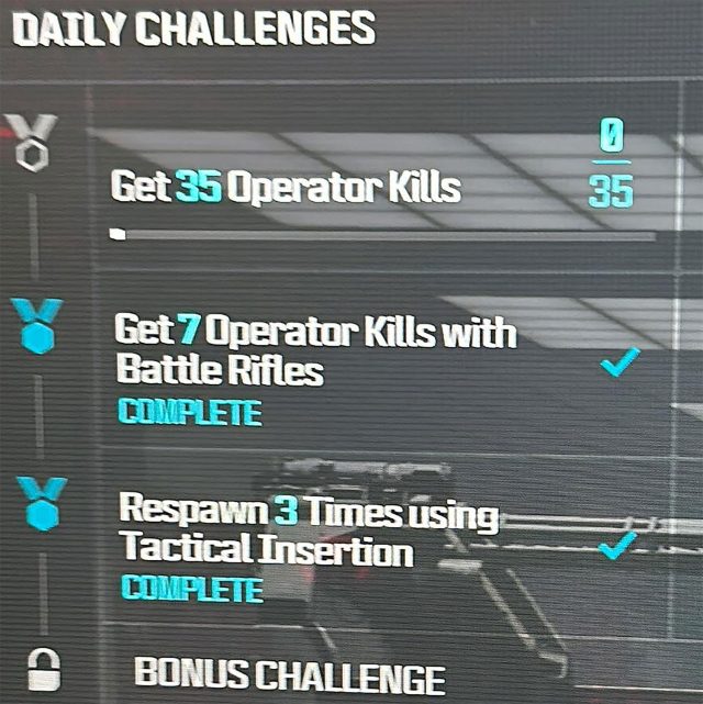 COD MW3 Daily Challenges Not Tracking Bug