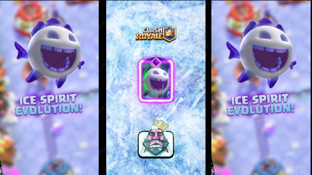 Clash Royale Ice Spirit Evolution Card