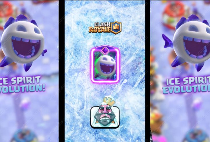 Clash Royale Ice Spirit Evolution Card