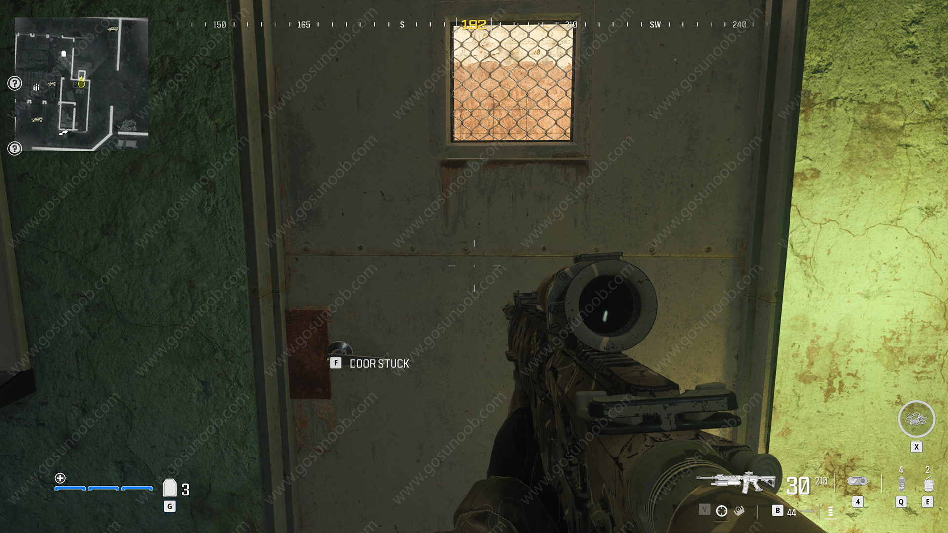 How to Open Stuck Door in Fire Station MW3 Reactor Third Campaign