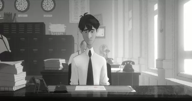 In Paperman What Paper Product Guides the Protagonists?