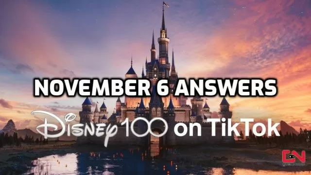 Today's TikTok Disney 100 Quiz Answers Nov 6