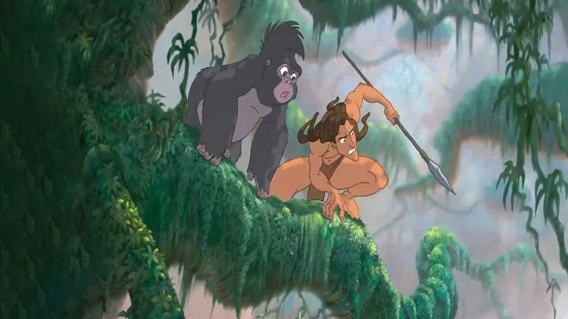 When They Were Young, Terk Dared Tarzan To