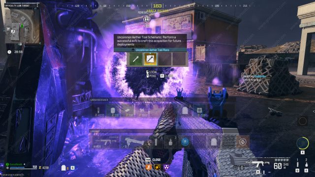 Where to get Uncommon Aether Tool Plans in MW3 Zombies