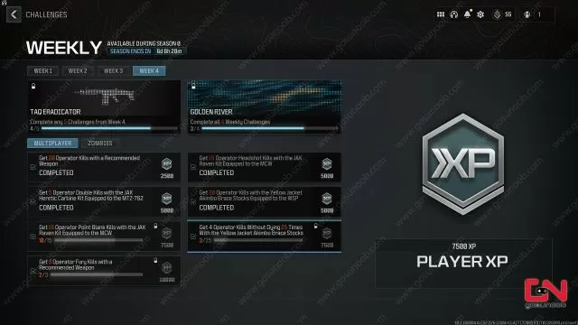 How to Complete Week 4 Challenges MW3