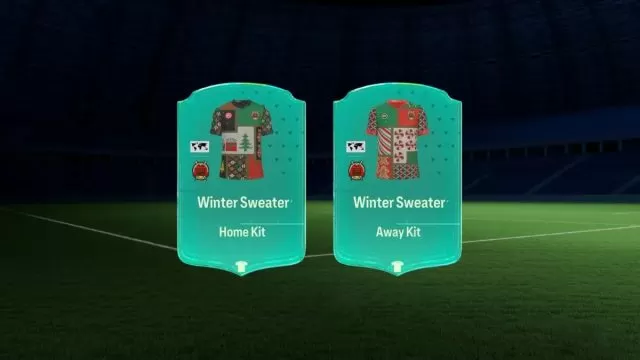 ea fc 24 winter sweater home and away kit