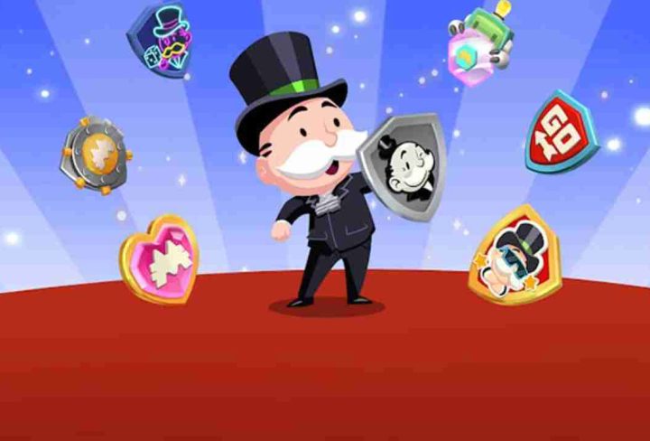 how to get different shield skins monopoly go