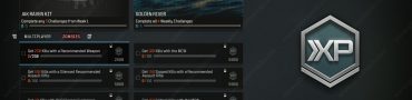 mw3 recommended weapons for weekly challenges