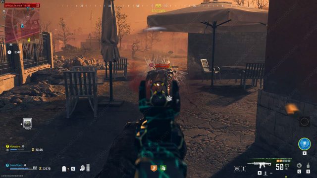 slow Hellhounds with cryo ammo mod in Modern Warfare 3 Zombies