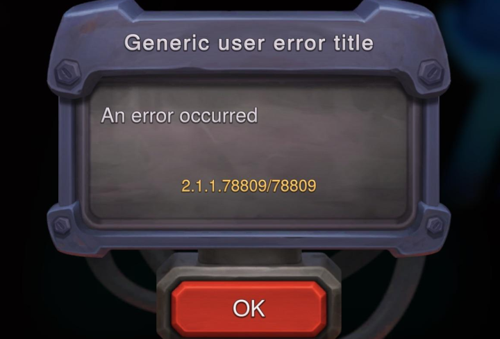 Warcraft Rumble Generic User Error Title Explained