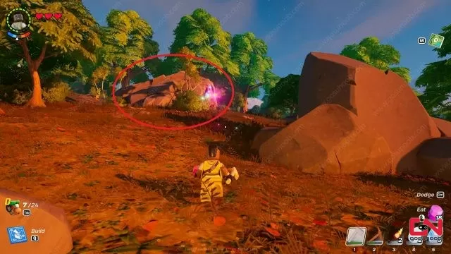 How to to Find Caves in Lego Fortnite