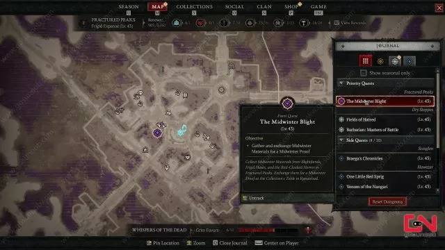 How to Farm Midwinter Proofs Fast in Diablo 4 Midwinter Blight