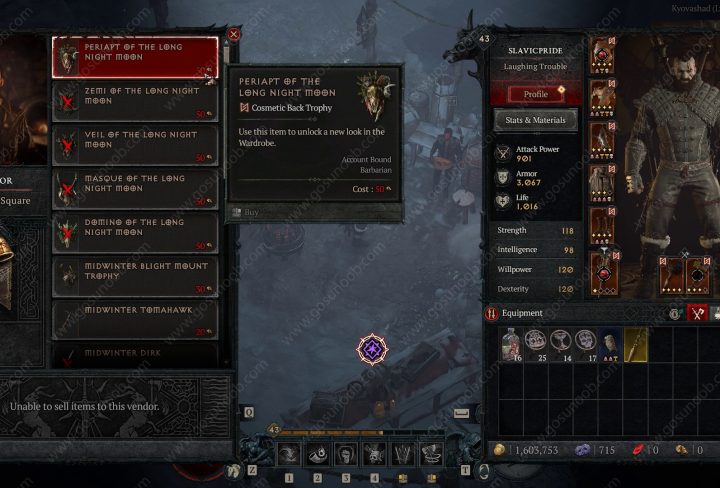 Farm Midwinter Proofs Fast in Diablo 4 Midwinter Blight