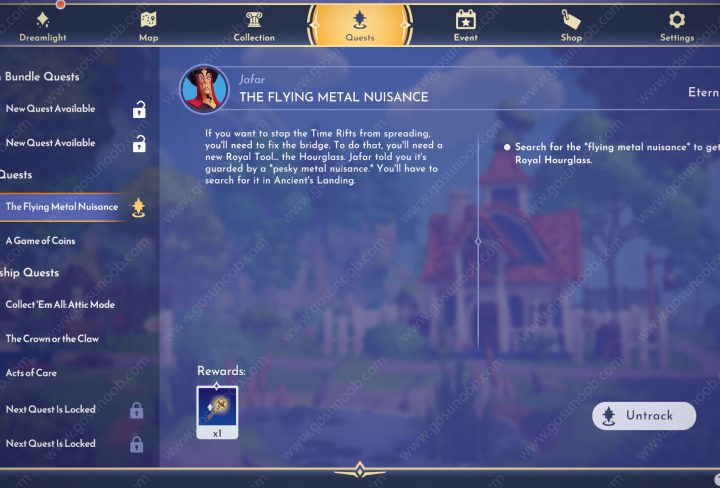 Flying Metal Nuisance Disney Dreamlight Valley