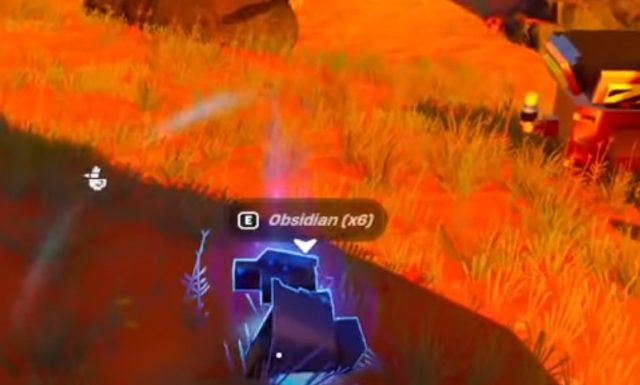 How to Get Obsidian in Lego Fortnite, Craft Obsidian Slabs