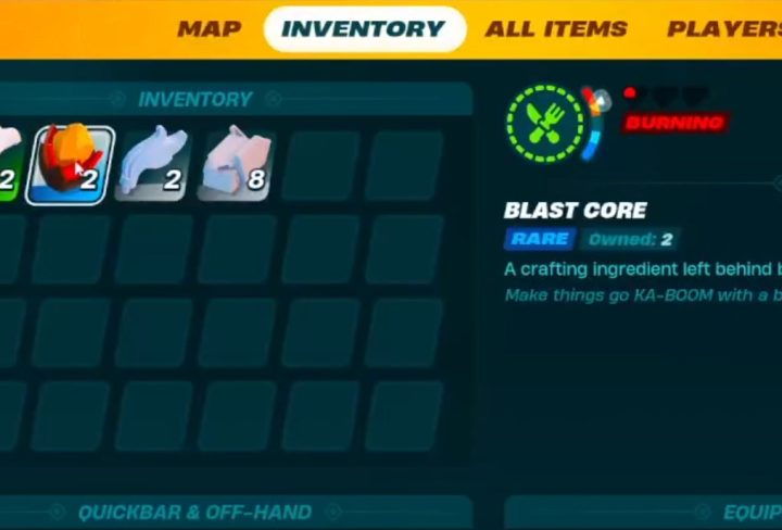 Lego Fortnite Blasters, How to Get Blast Core