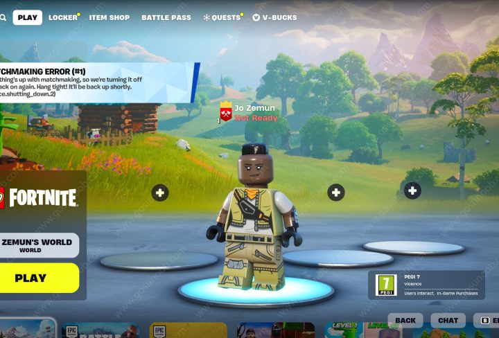 Lego Fortnite Matchmaking Error Fix