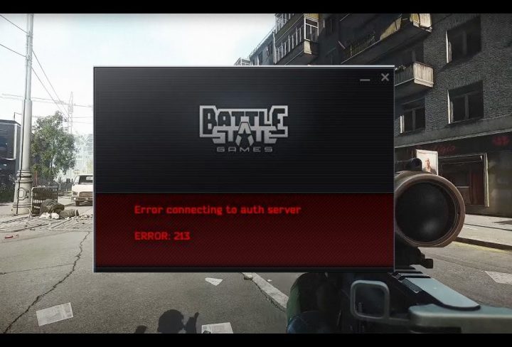 Tarkov Error 213, Error Connecting to Auth Server