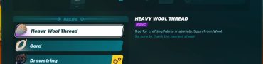 Where to Find Heavy Wool in Lego Fortnite, Get Wool Thread