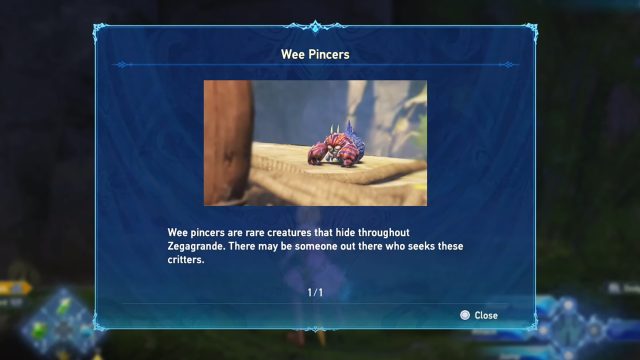 Granblue Fantasy Relink Wee Pincer Locations