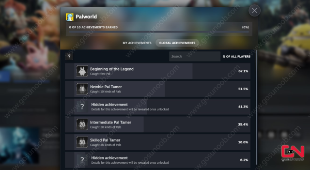 Palword Achievements Not Working or Unlocking Explained