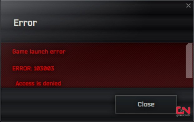 Tarkov Error 103003 Access Denied Fix, EFT Game Launch Error