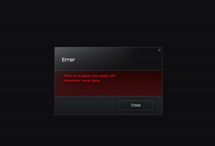 Tarkov There Is No Game With Name ETF Error Fix