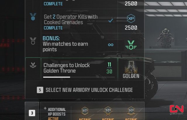 What is Golden Throne in MW3
