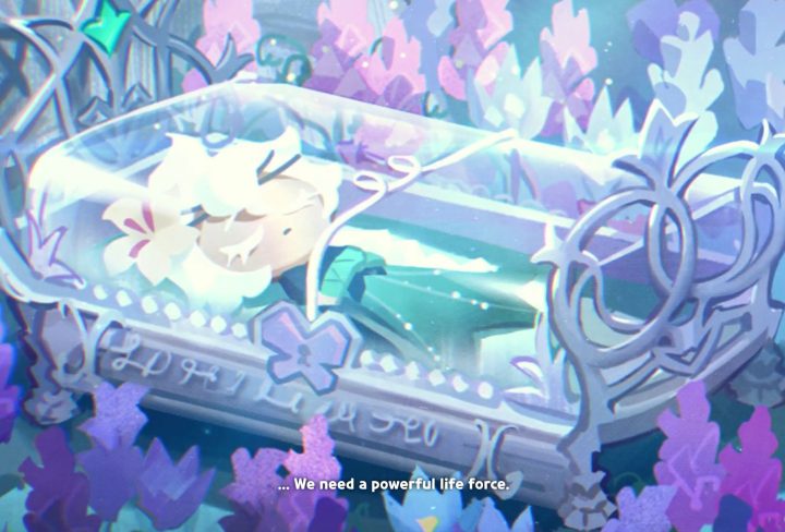 white lily cookie in cookie run kingdom