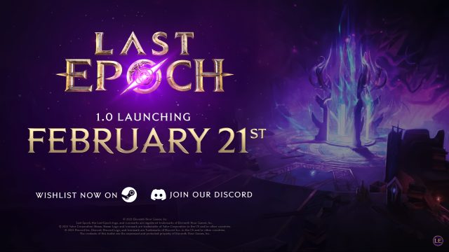 Will Last Epoch Wipe on 1.0 Release