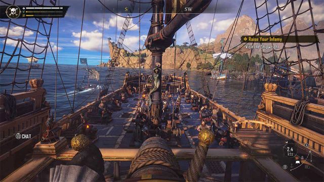 how to activate pvp in skull and bones