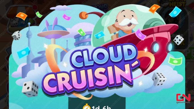 monopoly go cloud cruisin levels & rewards list