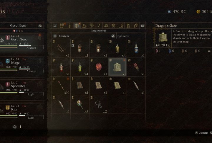 how to get dragons gaze in dragons dogma 2