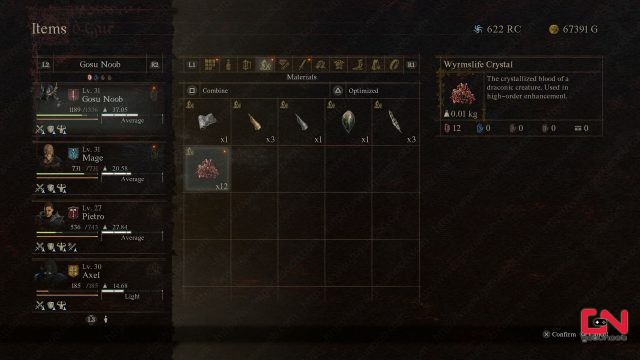 how to get wyrmslife crystals in dragons dogma 2