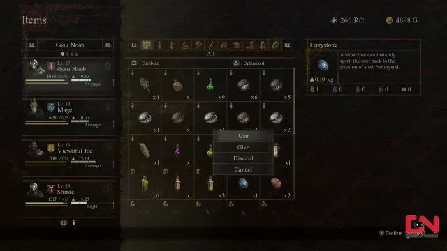 where to find ferrystones in dragons dogma 2