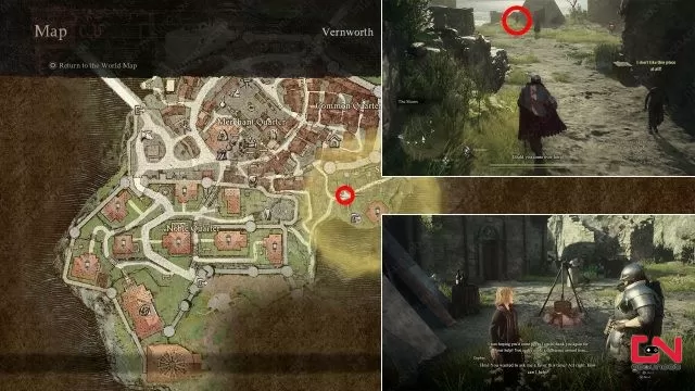 where to find sebastians look-alike in dragons dogma 2