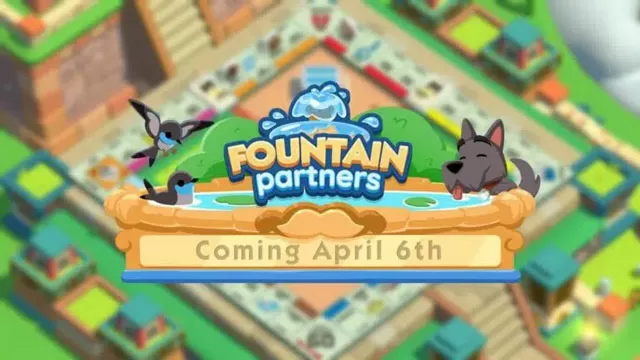 monopoly go fountain partners rewards & milestones