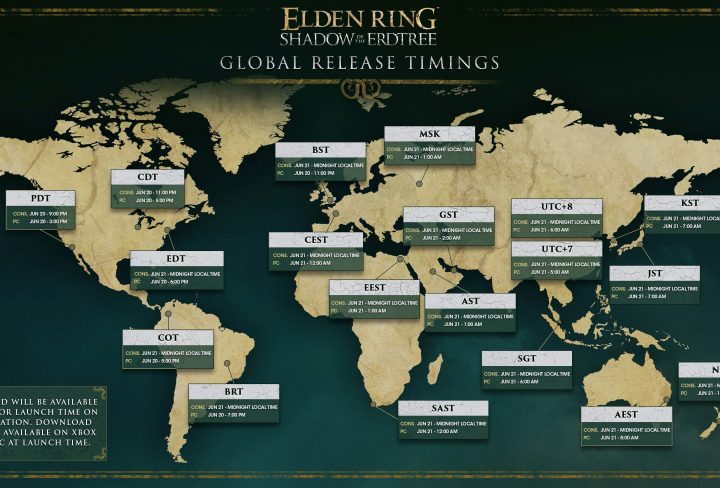 Elden Ring DLC Release Time, Shadow of the Erdtree Countdown