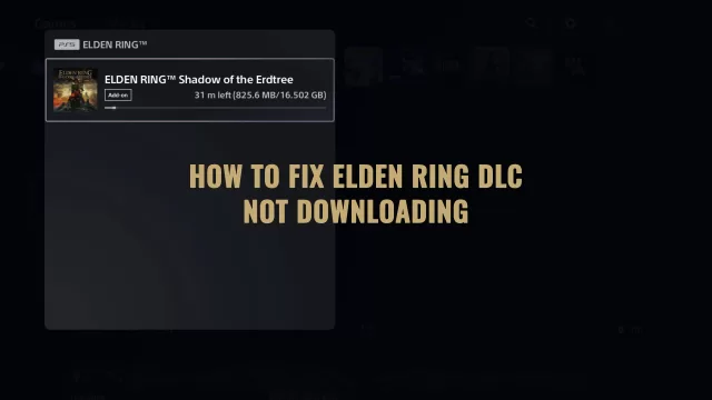 Fix Elden Ring DLC Not Downloading, Shadow of the Erdtree